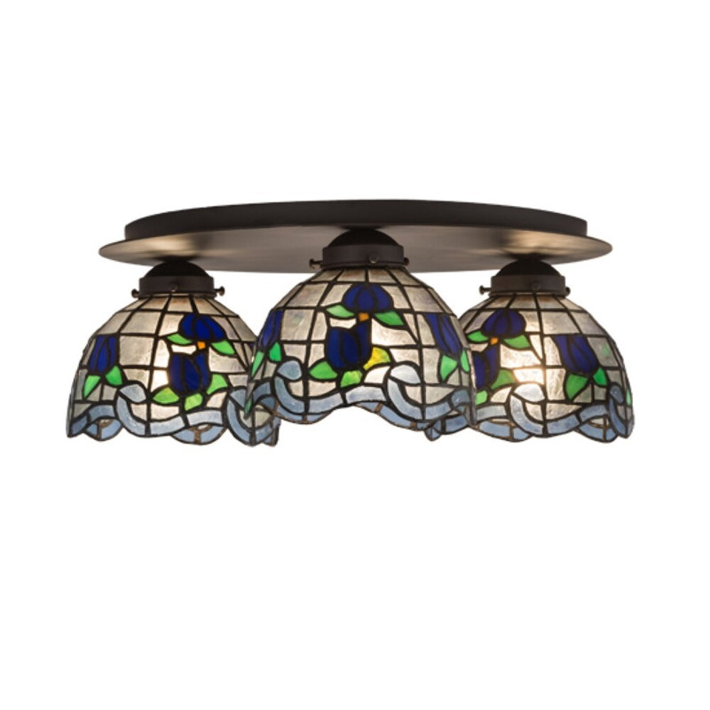 Roseborder 3 - Light Flush Mount