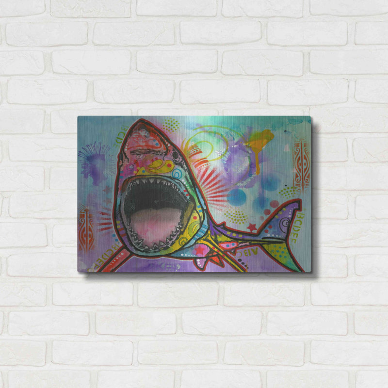 " Shark 1 " by Dean Russo, 16'' H X 24'' W