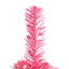 Arbre de Noël artificiel Tinsel - rose - lumières claires-106854080-106854083