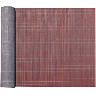 Panneau mural en bambou 48 "x 600" Tatami