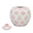 Floral Ceramic Chinoiserie Ginger Jar 8"