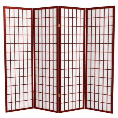 Alex 58.75" Tall Folding Room Divider