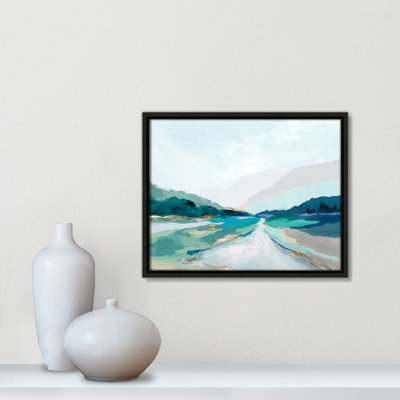 Hope Creek - Blue Version Print by Isabelle Z