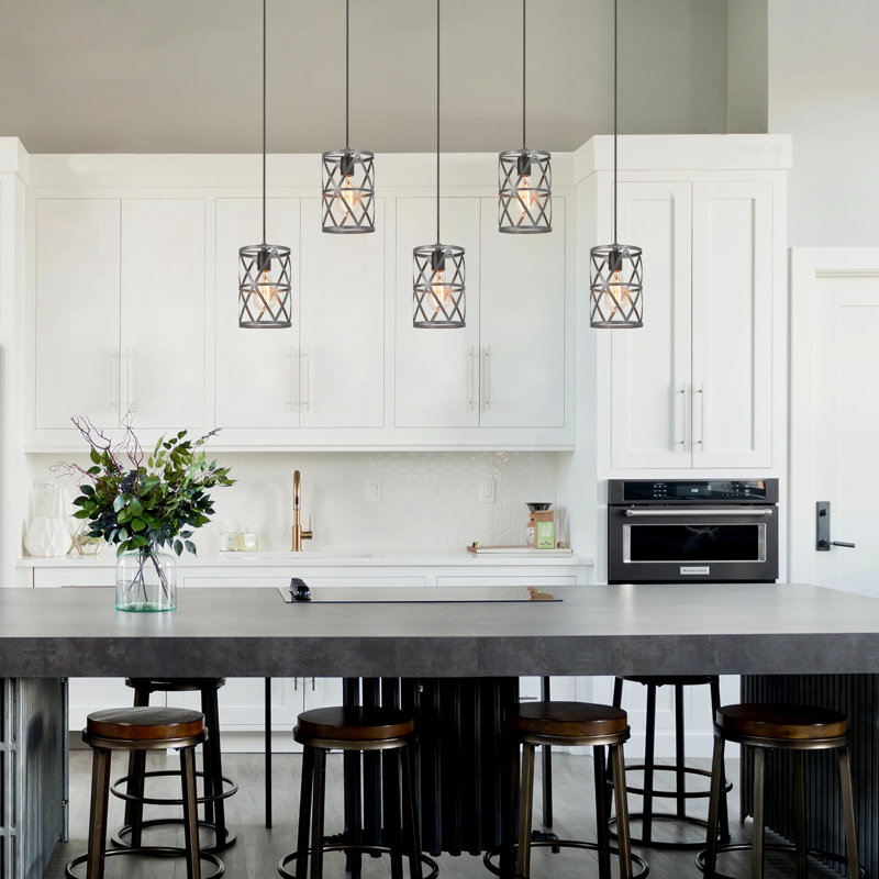 Aziz 1 - Light Single Drum Pendant