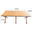 Table pliante portative 47,2 po