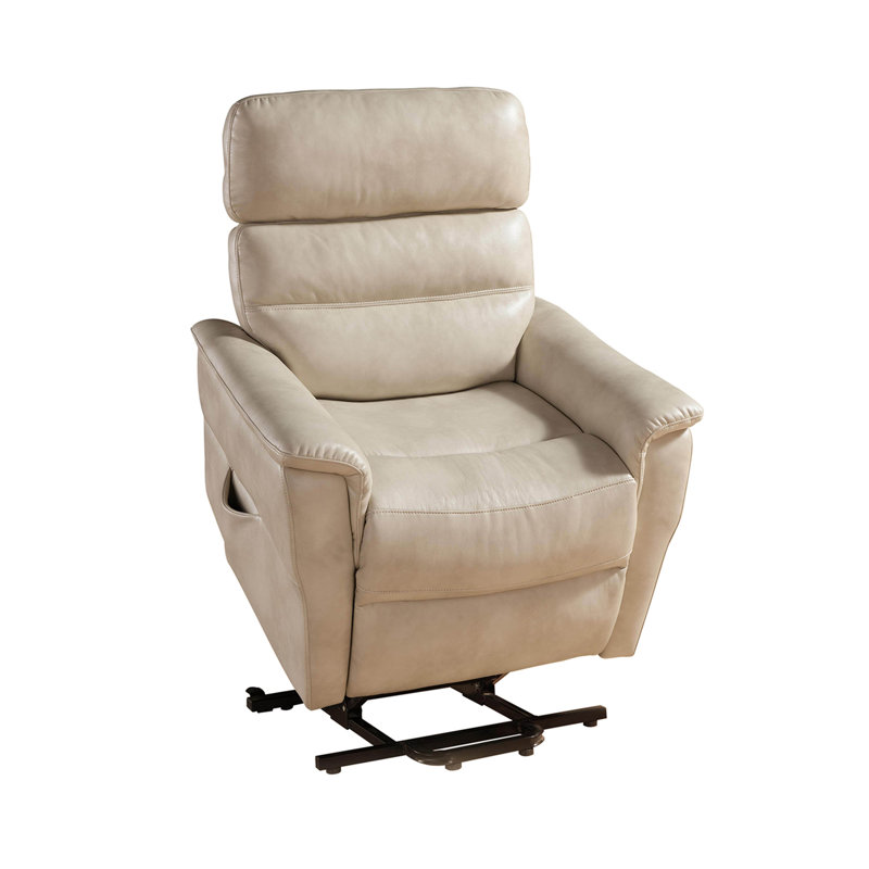Fauteuil inclinable électrique contemporain, Beige