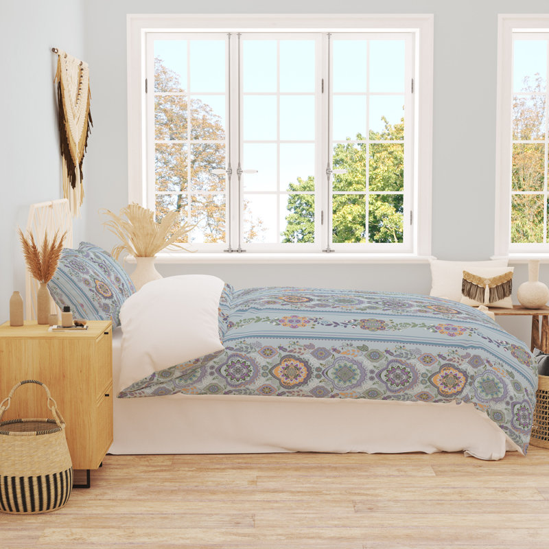 Abstract Duvet Cover, King Duvet Cover + 2 King Shams