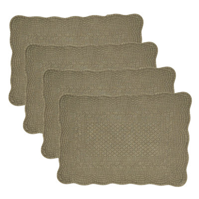 Andromeda Collection Cotton No Pattern Rectangle Placemat