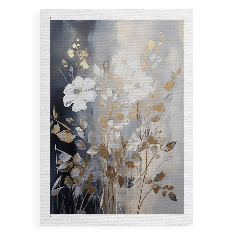 FLORAL Series CCDXV III - Impression sur toile seulement - NON CADRE, H 60 po x l 40 po