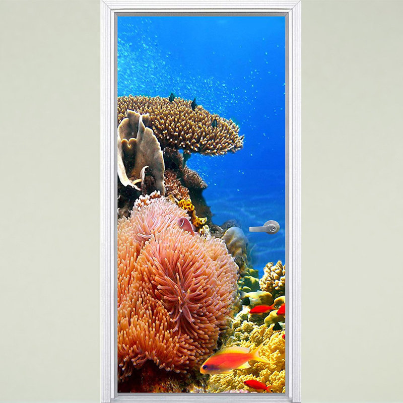 Door Decal, 80" H x 36" W
