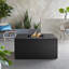 Coden 42" Square Metal Propane Fire Pit Table with Hidden Tank by Jensen Co.-1069123060