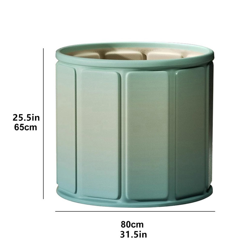 Space-Saving Foldable Bathtub Portable Soaking Tub