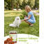 Duck Jerky Dog Treats, Duck Jerky Chews en forme d'anneau - Snack de formation et de récompense de tous les jours - Pour petits, moyens et grands chiens - 12,5 oz - Spécifications: anneaux de canard