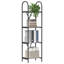Bookshelf Engineered wood Modern Rectangular Shelving Unit Living Room-439870169