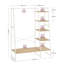 Annastassia 120cm Clothing Rack-1359037974