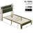 Bed Frame with Storage Headboard and Charging Station, Heavy-Duty Steel Slats, Quiet and Stable, Easy Assembly-2142413965-2122838893