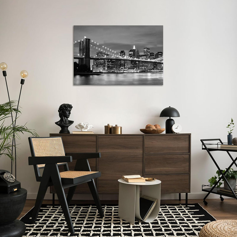 1 Piece Wrapped Canvas Wall Art