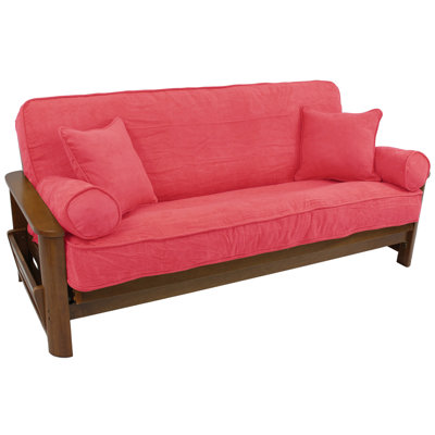Double-Corded Box Cushion Futon Slipcover