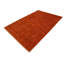 Tapis de couleur unie en laine noué à la main de couleur unie et rectangulaire de 5 pi 11 po x 8 pi 8 po Felix