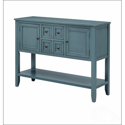Console Buffet Cambridge Series avec tablette inférieure pour un rangement et une présentation élégants dans les salles à manger