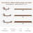 Parece Wall-Mounted Floating Shelves for Bedroom, Living Room-2011491461-2011491464