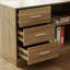 Bureau debout réglable en L Cyril-839738450