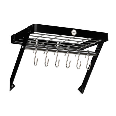 Metro Metal Wall Mounted Pot Rack