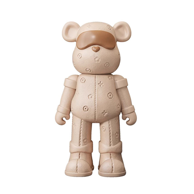 Cartoon Leather Bear Resin Storage Decoration Item