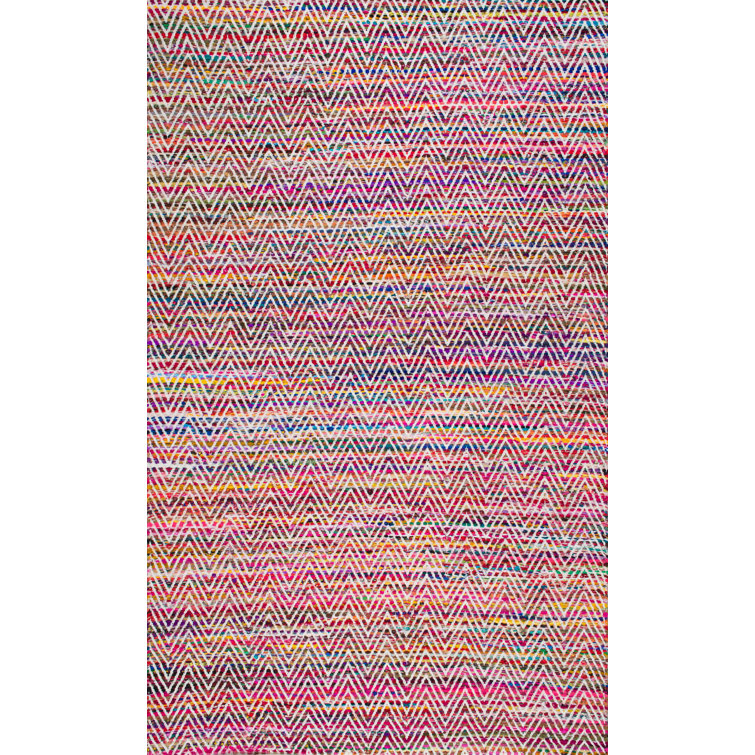 Chevron Hand Woven Area Rug