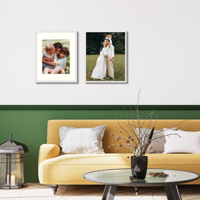 Herschfield Picture Frame - Set of 2 with Mat