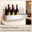 Commercial Double Tier Speed Rail, 22-Inch Stainless Steel Wall Mount Bottle Holder And Organizer For Bar And Kitchen Storage
