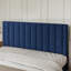 Lit plateforme tapissier en velours avec tête de lit Modern-982473074-982473072
