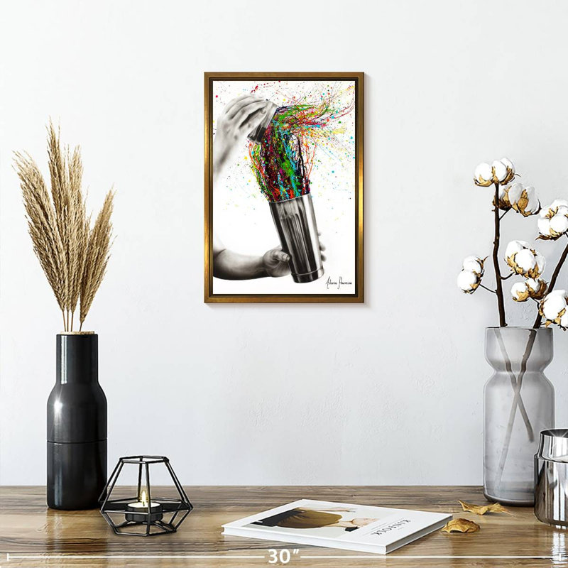 Shake It, Floating Frame Gold, 9 po x 13 po