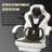 Big and Tall Gaming Chair with Footrest & Massage - Heavy Duty Ergonomic Computer Chair for Adults, White-119289184