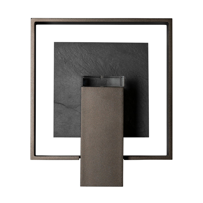 Shadow Box Aluminum Wall Light, Oil Rubbed Bronze, 8.5" H x 7" W x 4" D