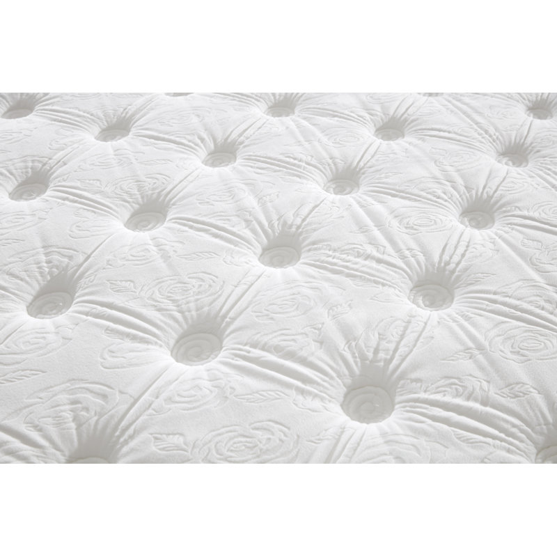 M Furniture Pillow Top Pocket Sprung Mattress, Super King (6')