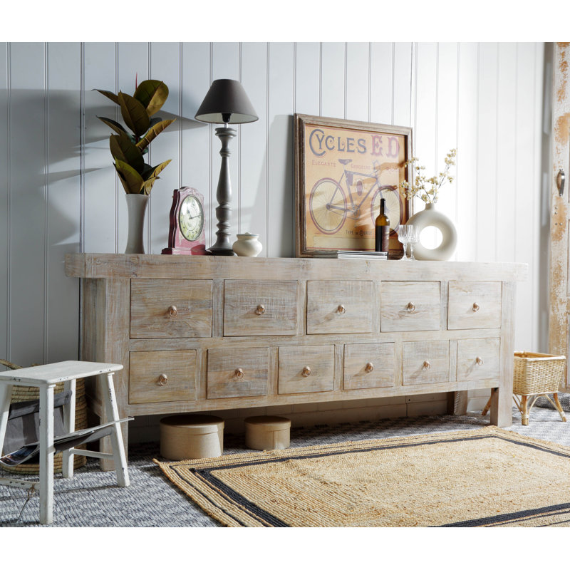 Juwanna 94'' Solid Wood Sideboard