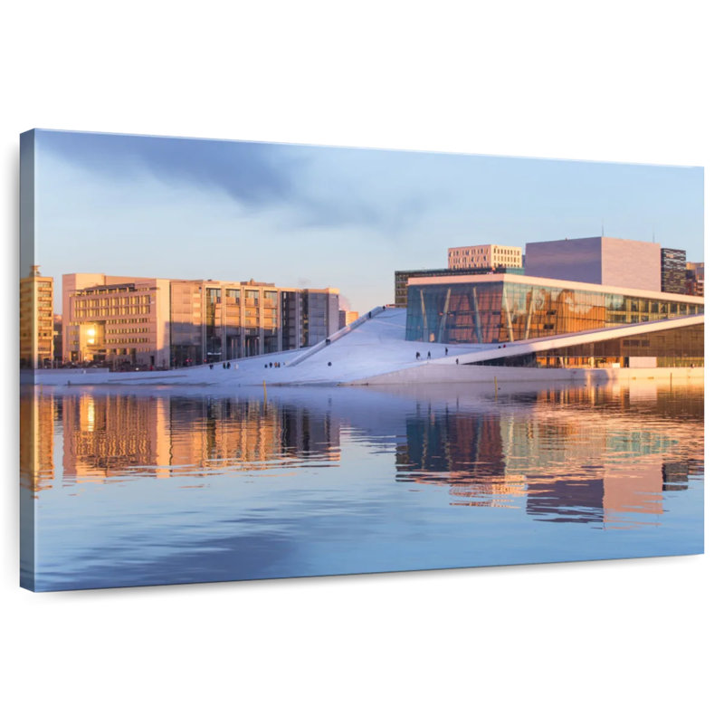 Lilie Oslo Opera House, 34" H x 51" W