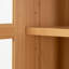 Armoire de cuisine avec tablettes de porte, tablettes ouvertes et réglables, tiroir caché