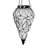 Exhart Solar Tear Shaped Glass and Metal Hanging Lantern with 15 Cool White LED Fairy Firefly String Lights, 7 x 24"-1250397617