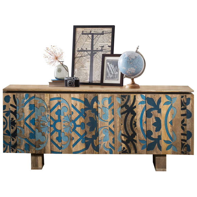 Elsene 177cm Solid Wood Sideboard