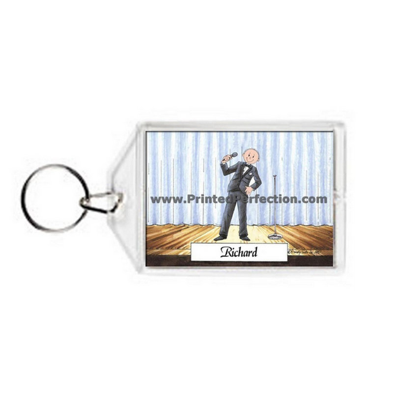 Porte-clés personnalisé en acrylique