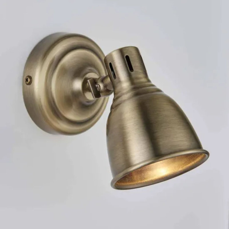 Steel Plug-in Spotlight