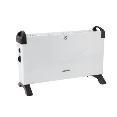 Warmlite Convection heater with an Adjustable Thermostat and Overheat Protection, 2000W