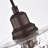 1 - Light Oil Rubbed Bronze Single Pendant
