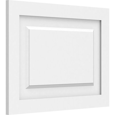 Panneau mural Harrison 3D en blanc