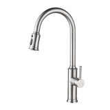 Pull Down Single Handle Kitchen Faucet