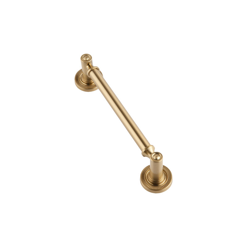 Minted 5" Center to Center Bar Pull, Satin Brass, 5"