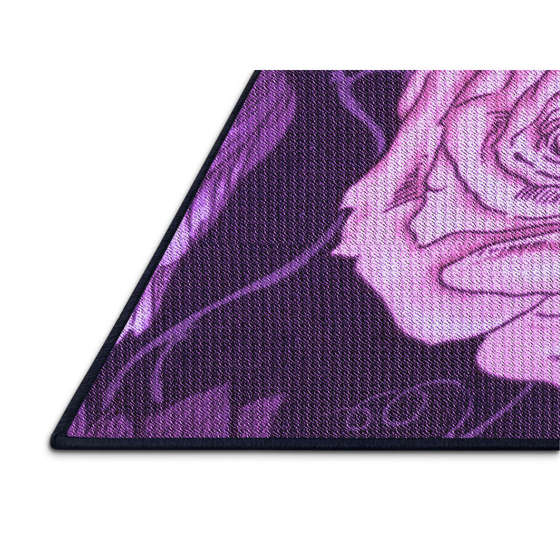 Tapis 100% à motifs lavables à la machine 2989, Rectangle 3 pi x 5 pi