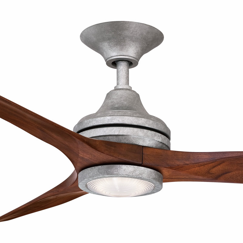 Spitfire Indoor/Outdoor Ceiling Fan AC Motor- Galvanized, Galvanized